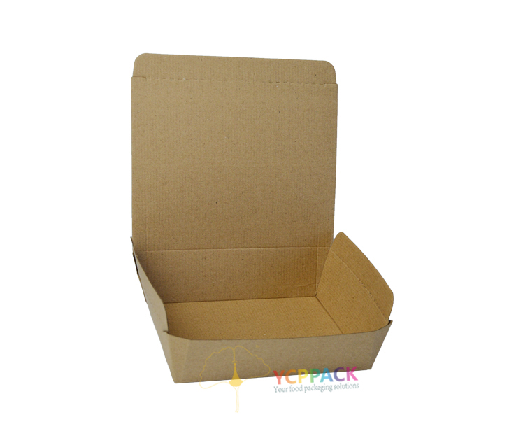Kraft corrugated paper box