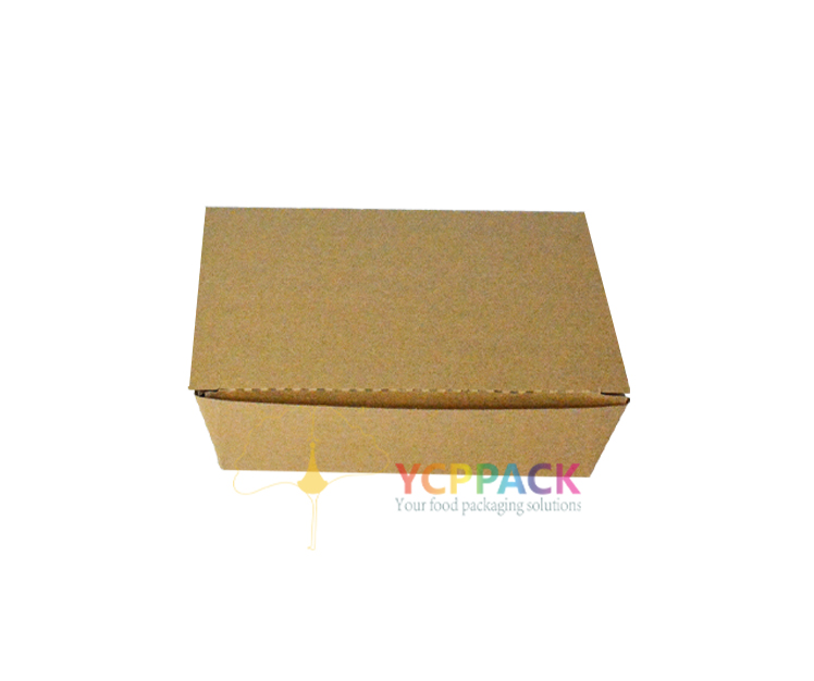 Kraft corrugated paper box