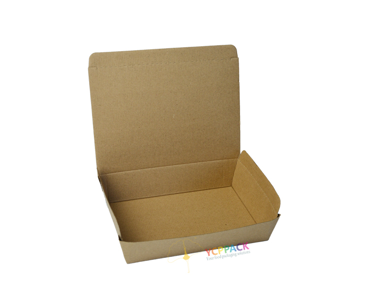 Kraft corrugated paper box