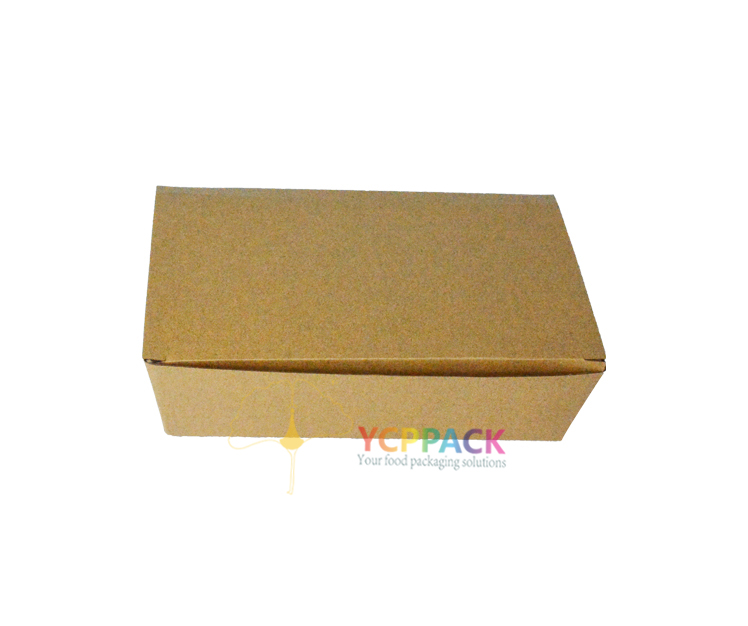 Kraft corrugated paper box