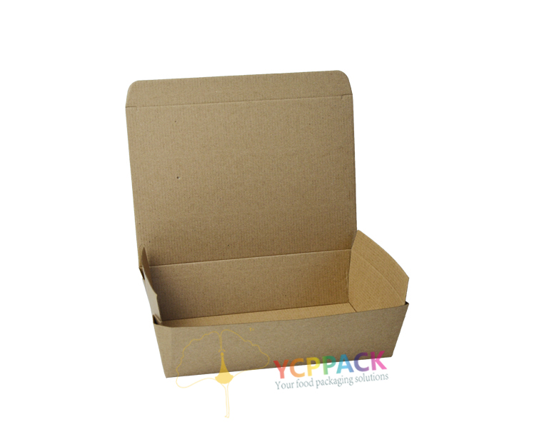 Kraft corrugated paper box